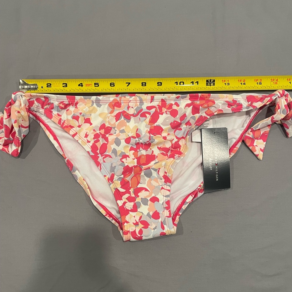 TOMMY HILFIGER WOMEN'S BIKINI SWIM BOTTOM, SIZE L NWT